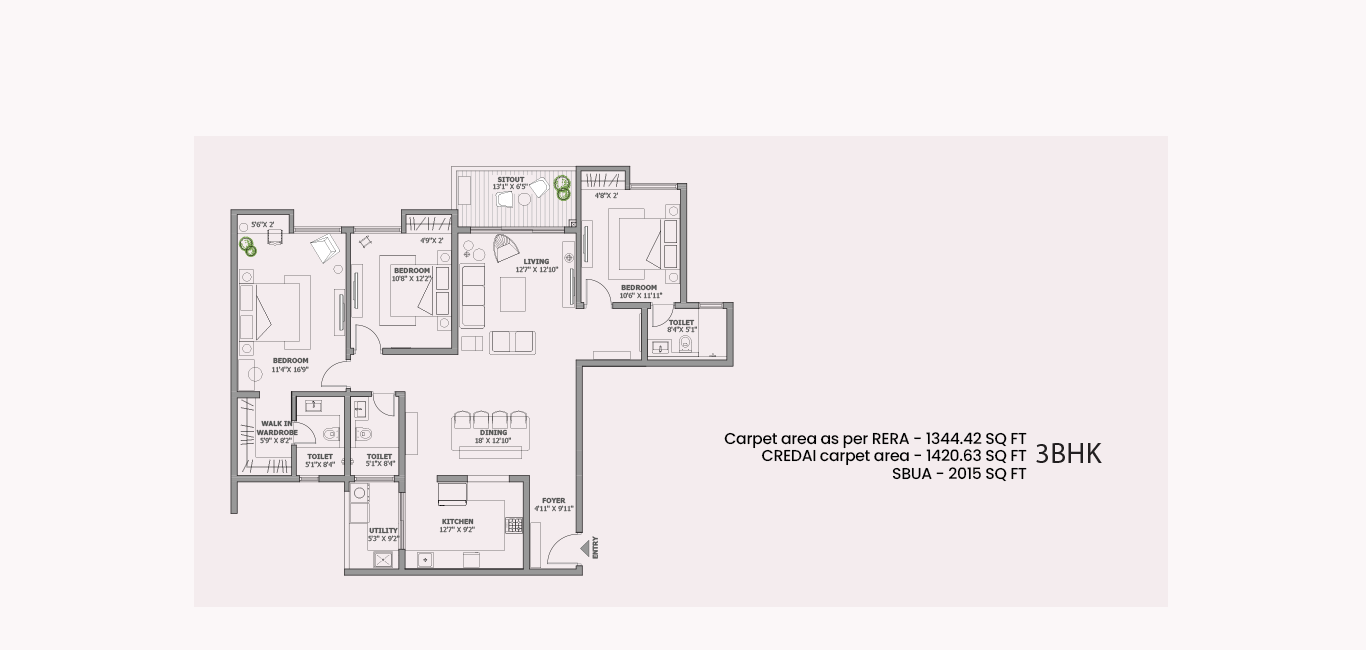3 & 4 BHK Apartments in Hobli Jakkur Yelahanka, North Bangalore